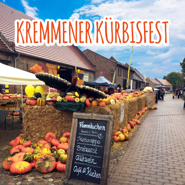 Kürbisfest im Scheunenviertel in Kremmen